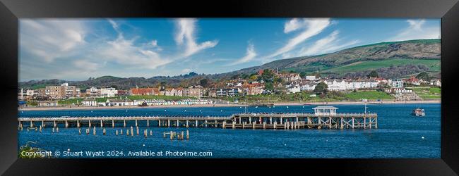 Swanage Framed Print by Stuart Wyatt