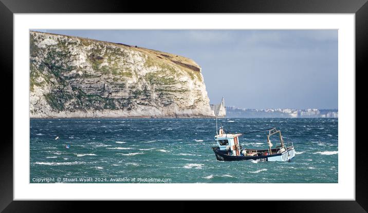 Swanage Framed Mounted Print by Stuart Wyatt