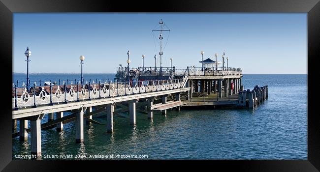 Swanage Framed Print by Stuart Wyatt