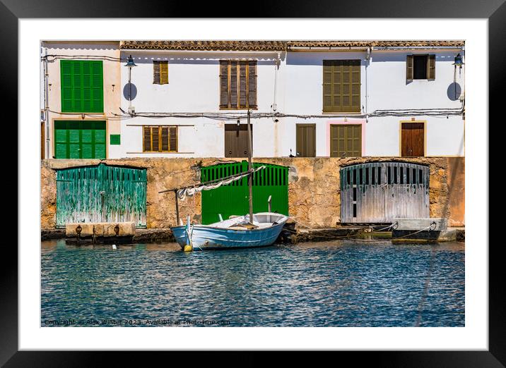 Idyllic island scenery on Majorca Framed Mounted Print by Alex Winter