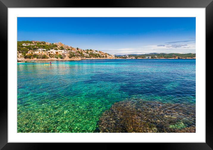 Majestic Views of Cala Fornells Framed Mounted Print by Alex Winter