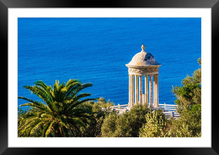 Temple of Son Marroig Framed Mounted Print by Alex Winter