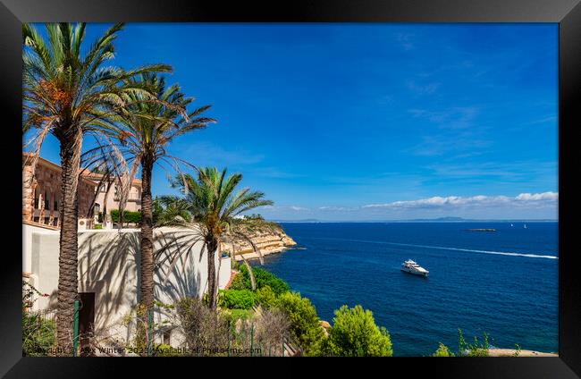 Coastline of Mallorca Framed Print by Alex Winter