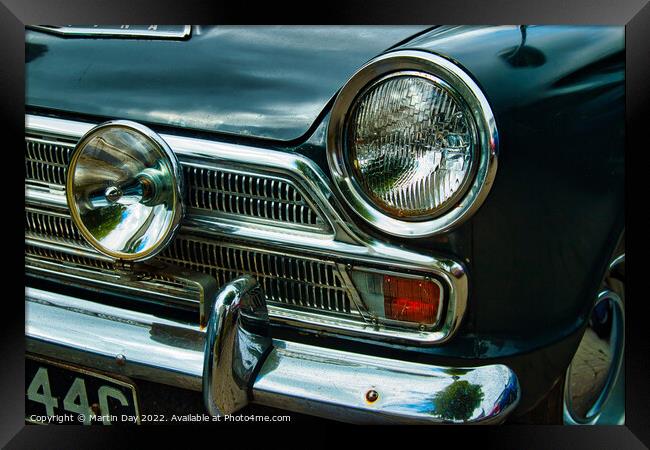 Classic Elegance: The Ford Cortina Mark 1 Framed Print by Martin Day