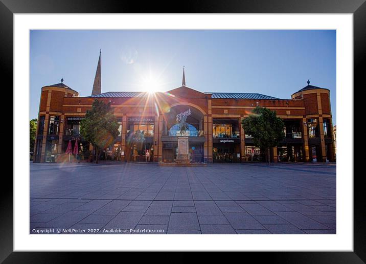 Restaurant quarter  Framed Mounted Print by Neil Porter