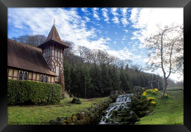 Rickford Chapel Somerset Framed Print by Fiona Etkin