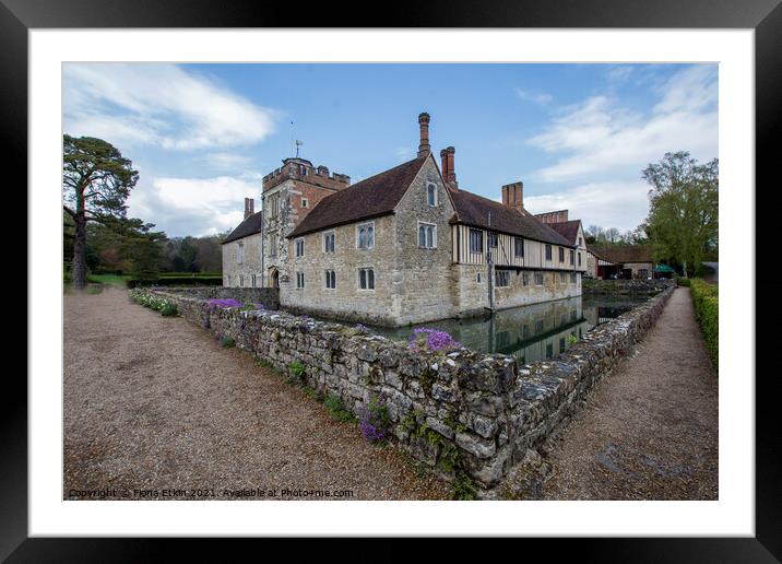 Ightham Mote Kent Framed Mounted Print by Fiona Etkin