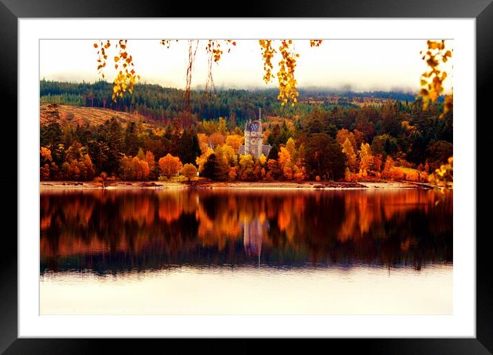 Ardverikie House Framed Mounted Print by Morag Locke