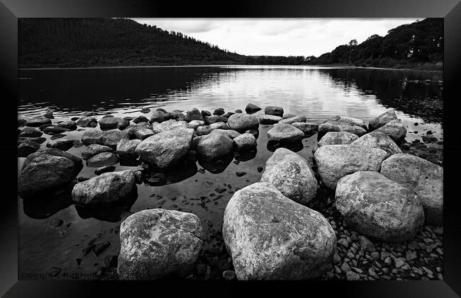 Bassenthwaite Lake The Lake District Framed Print by Mark Hetherington