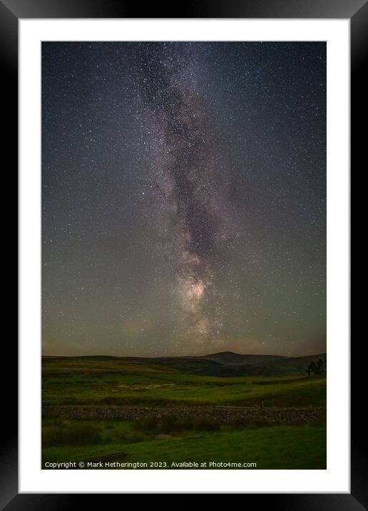 Enigmatic Night Framed Mounted Print by Mark Hetherington