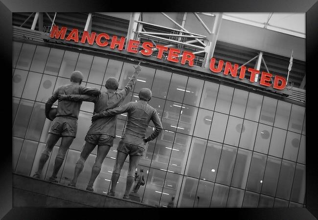 Old Trafford Framed Print by Picture Wizard