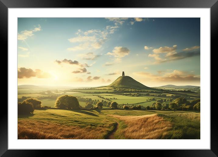 The Tor Framed Mounted Print by Picture Wizard