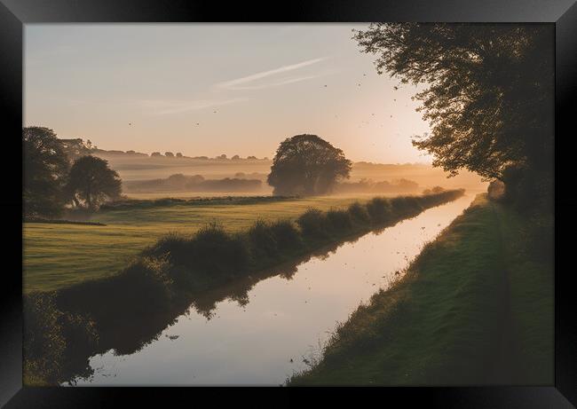 English Countryside Framed Print by Picture Wizard