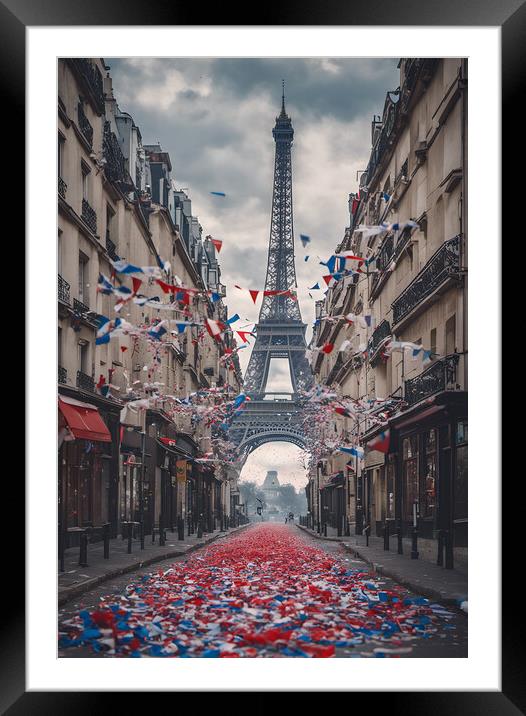 Victory in Europe Framed Mounted Print by Picture Wizard