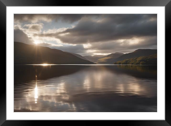 Loch Lomond Framed Mounted Print by Picture Wizard