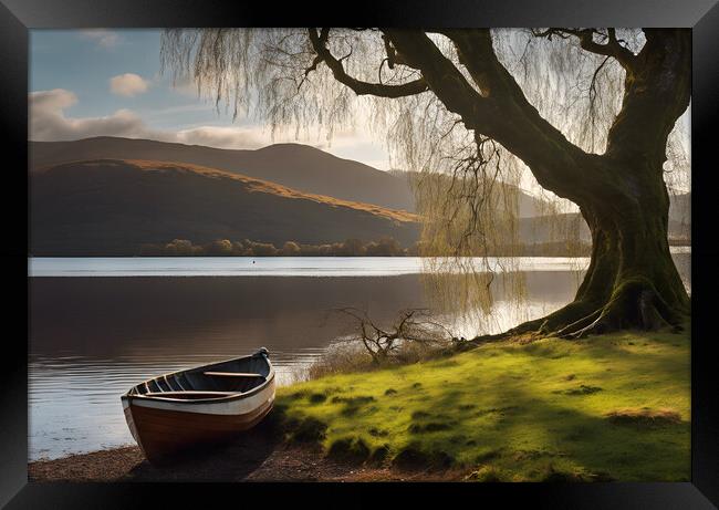 Loch Lomond Framed Print by Picture Wizard