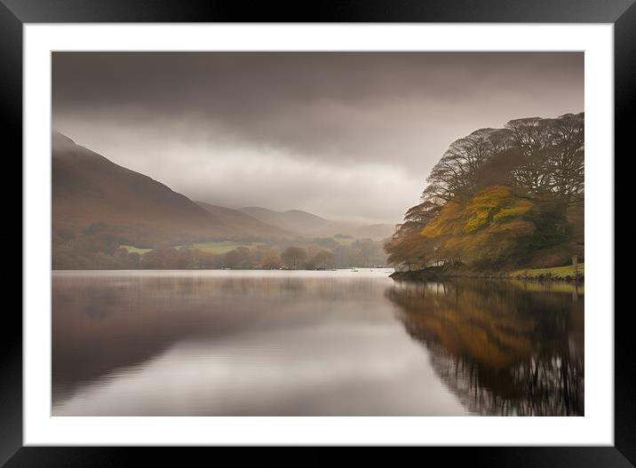 Coniston Water Framed Mounted Print by Picture Wizard