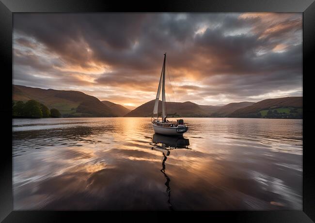 Ullswater Framed Print by Picture Wizard