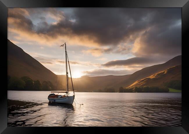 Ullswater Sunrise Framed Print by Picture Wizard
