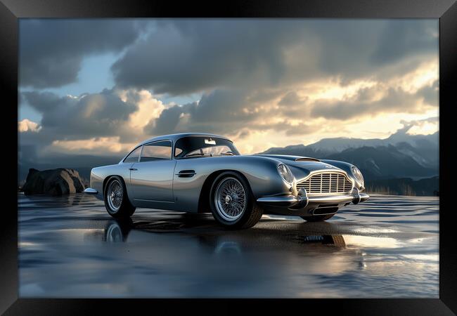 Aston Martin DB5 Framed Print by Picture Wizard