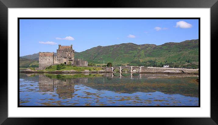 Eileen Donan castle Framed Mounted Print by john maclean