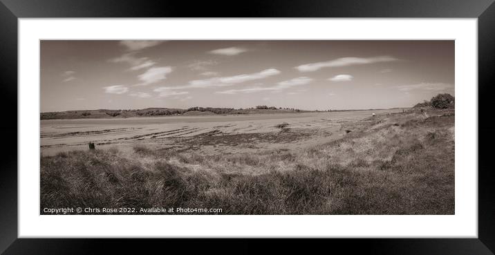 Purton Hulks on the River Severn, Gloucestershire Framed Mounted Print by Chris Rose