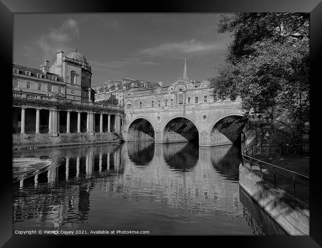 Bath in the morning Framed Print by Patrick Davey
