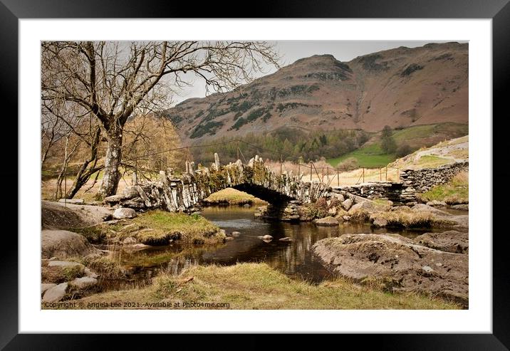 Slater's Bridge Framed Mounted Print by Angela Lee