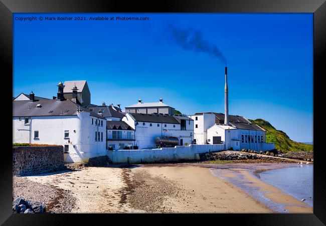 Bowmore Distillery on Islay Framed Print by Mark Rosher