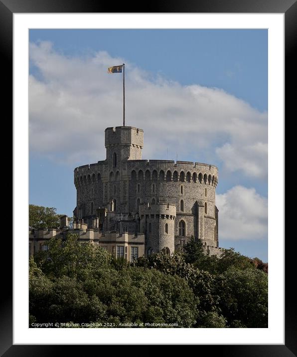 Windsor Castle Framed Mounted Print by Stephen Coughlan