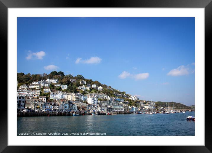 Looe, Cornwall Framed Mounted Print by Stephen Coughlan