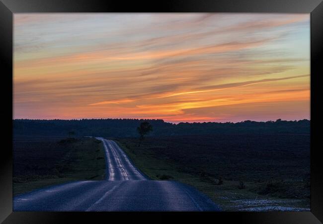 Road to heaven... Framed Print by Elzbieta Sosnowski