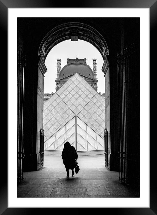 Through the Arch Framed Mounted Print by Gerry Walden LRPS