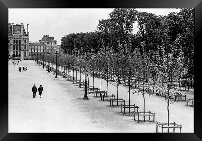 The Tuileries Framed Print by Gerry Walden LRPS