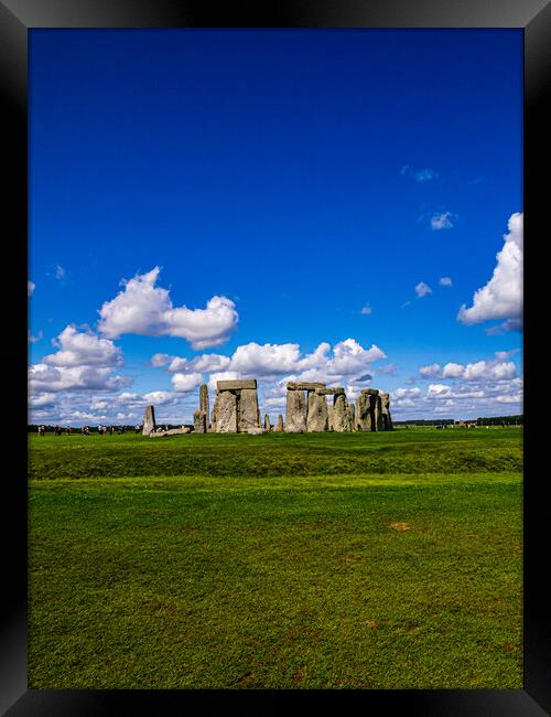 Stonehenge Framed Print by Gerry Walden LRPS