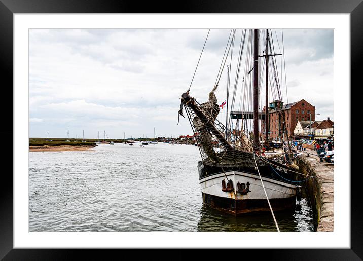 Wells next the Sea, Norfolk Framed Mounted Print by Gerry Walden LRPS