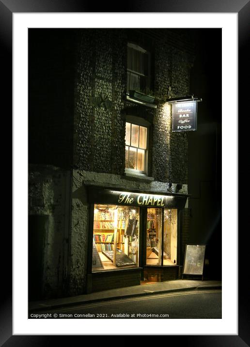 The Chapel Bar, Broadstairs Framed Mounted Print by Simon Connellan