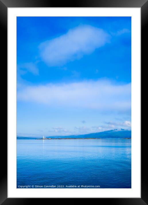 The Sound of Mull  Framed Mounted Print by Simon Connellan