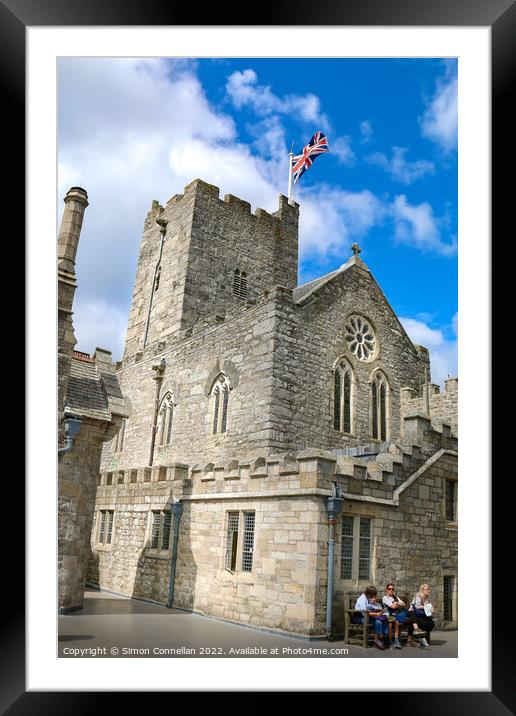 St Michaels Mount, Cornwall Framed Mounted Print by Simon Connellan