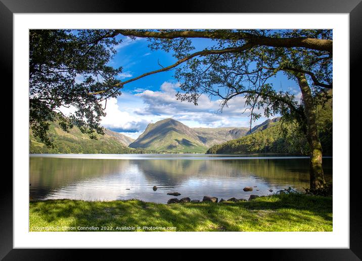 Buttermere Framed Mounted Print by Simon Connellan