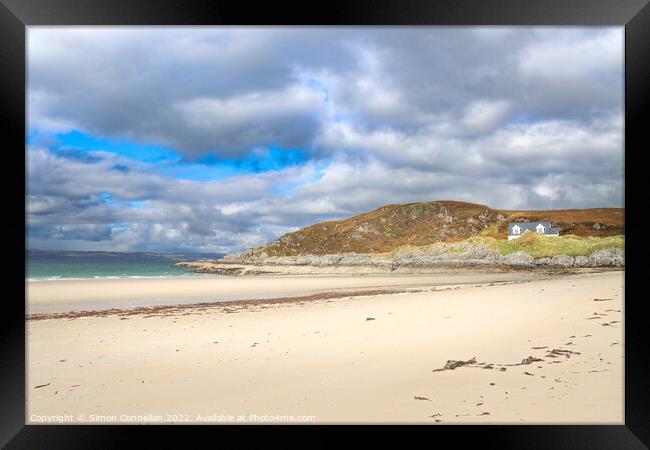 Camusdarach Beach Local Hero Framed Print by Simon Connellan