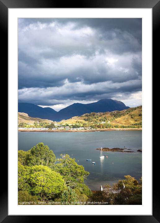 Torridon Framed Mounted Print by Simon Connellan