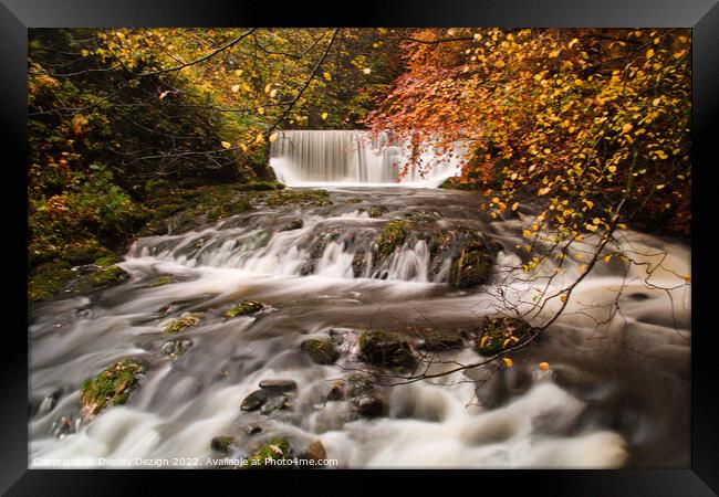 River Brathy, on the way to Stockghyll force Framed Print by Denley Dezign