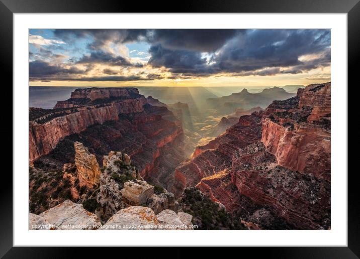 The Grand Scenery of Cape Royal Framed Mounted Print by Pierre Leclerc Photography