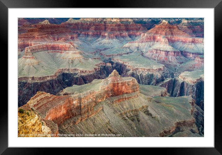 Grand Canyon Colors Framed Mounted Print by Pierre Leclerc Photography