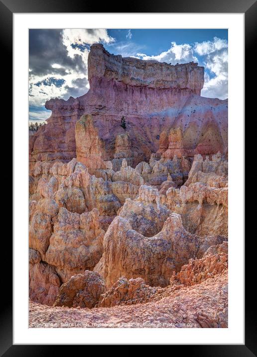Bryce Canyon Rainbow Hoodoos Framed Mounted Print by Pierre Leclerc Photography