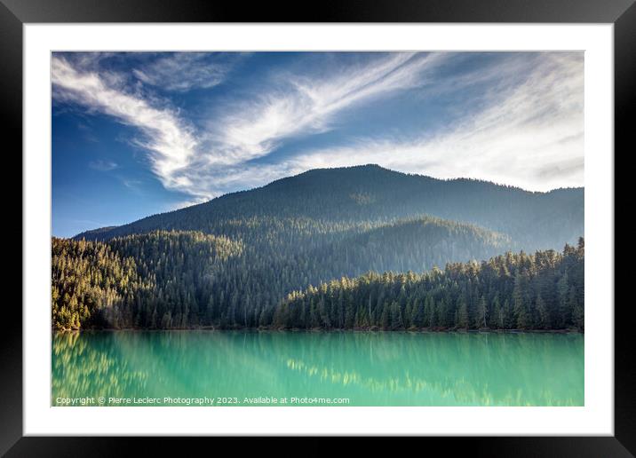 Cheakamus Lake tranquility in Whistler Framed Mounted Print by Pierre Leclerc Photography