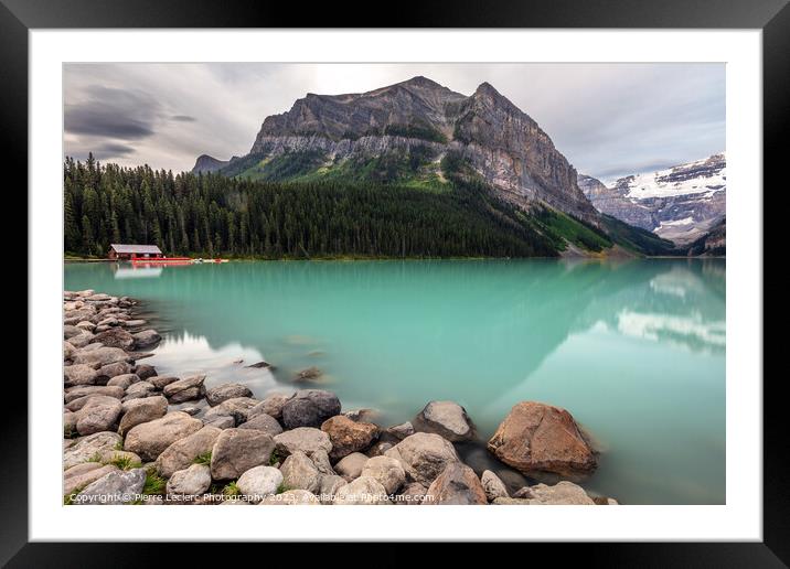 Timeless Lake Louise, Alberta Framed Mounted Print by Pierre Leclerc Photography