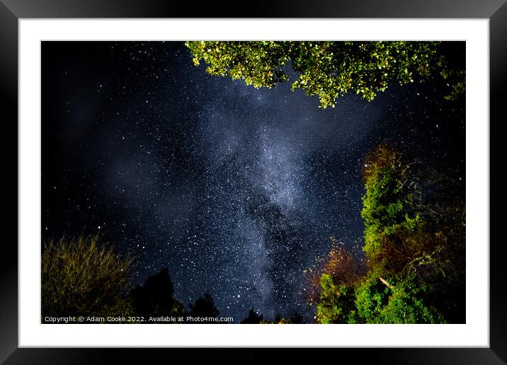 Star Gazing | Cornwall Framed Mounted Print by Adam Cooke