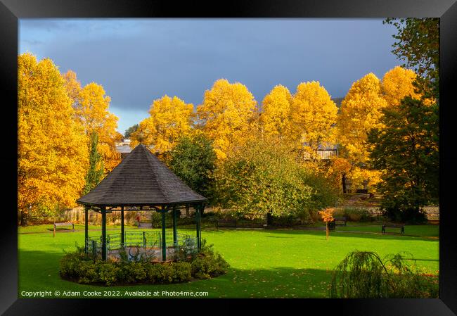 Bandstand | Royal Victoria Park | Bath Framed Print by Adam Cooke